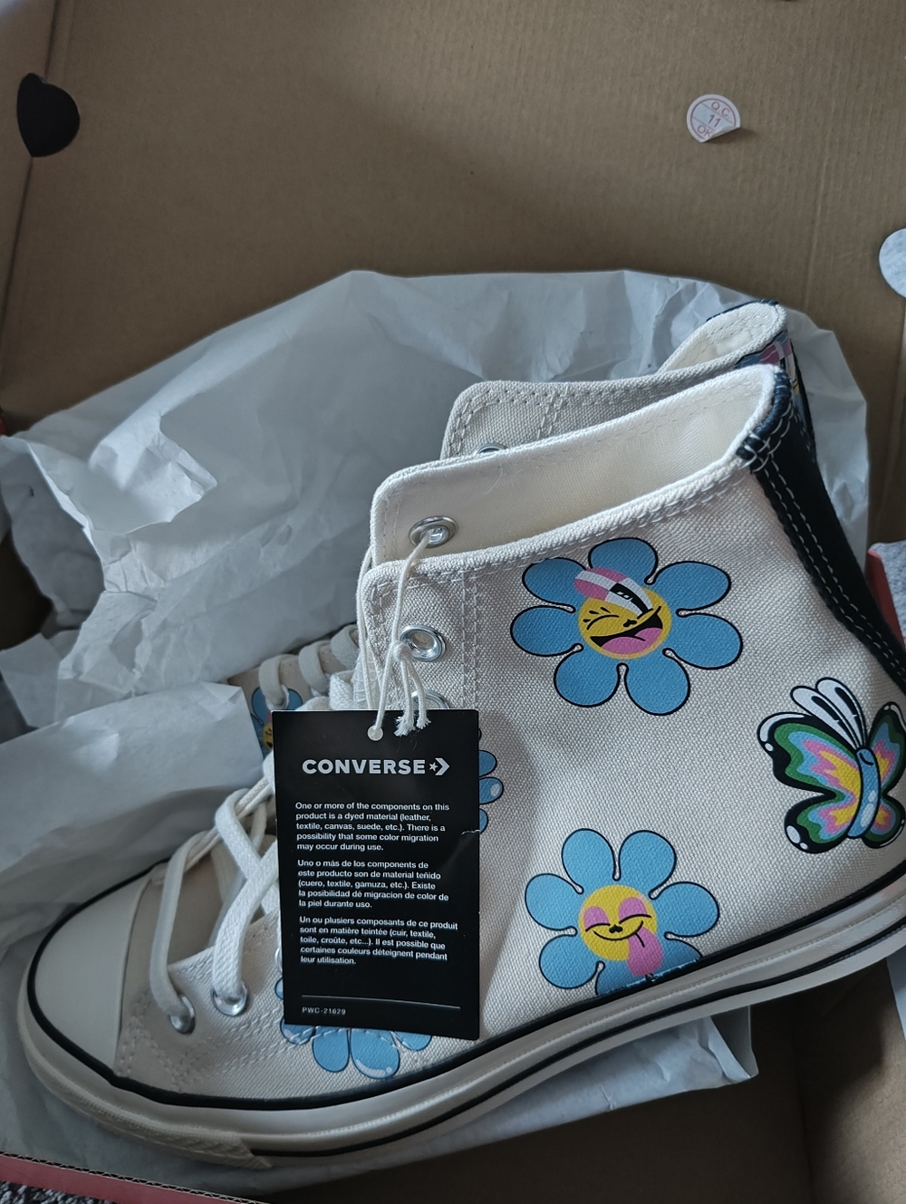 Unisex Converse x Hattie Stewart x Marc Jacobs Mens 8.5 Women's 10